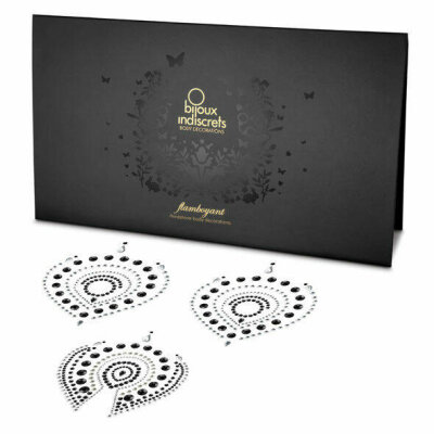 BIJOUX INDISCRETS - FLAMBOYANT BLACK&SILVER