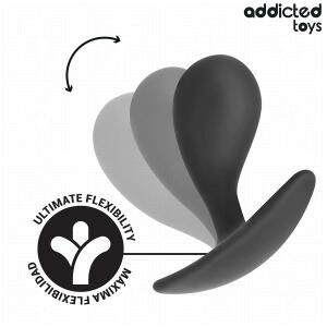 ADDICTED TOYS - SET OF 3 ANAL PLUG SILICONE MODEL 3