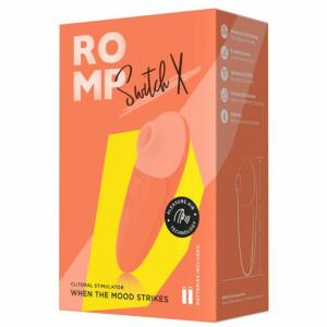 ROMP - SWITCH X CLITORAL STIMULATOR 6 LEVELS ORANGE