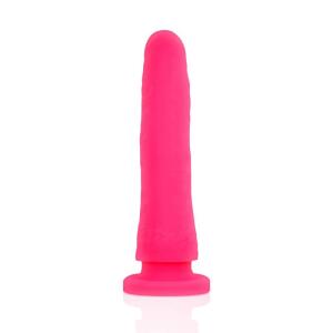 DELTA CLUB - TOYS HARNESS + DONG PINK SILICONE 17 CM -O- 3 CM
