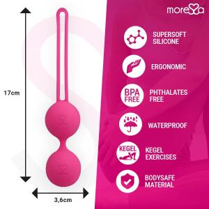MORESSA - OSIAN THREE PREMIUM SILICONE PINK
