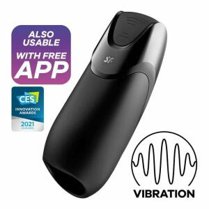 SATISFYER - MEN VIBRATION+ BLACK