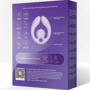 SNAIL VIBE - GIZI DUO COUPLES STIMULATOR REMOTE CONTROL LILAC