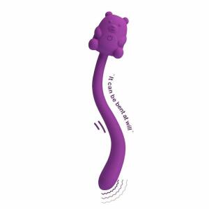 PRETTY LOVE - CUTE BEAR FLIRTING STICK RECHARGEABLE VIBRATOR