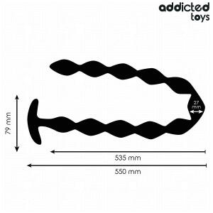 ADDICTED TOYS - EXTRA LONG SILICONE ANAL PLUG