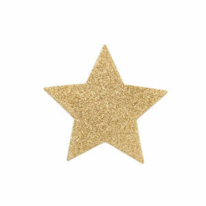 BIJOUX INDISCRETS - FLASH GOLDEN STAR NIPPLE COVERS