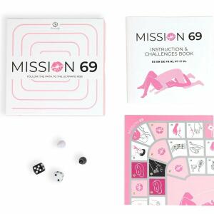 SECRET PLAY - BOARD GAME FOR COUPLES "MISSION 69"