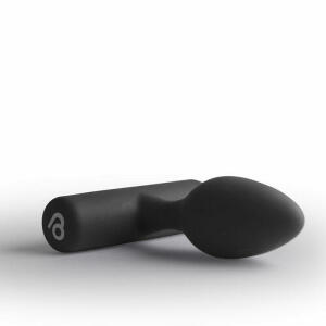 ROCKS-OFF - NOVA SOLARIS RECHARGEABLE SLIM & POWERFUL ANAL PLUG 16 FUNCTION BLACK