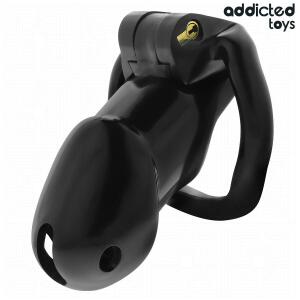 ADDICTED TOYS LOCKED - MINDNIGHT CELL PENIS CAGE SIZE L