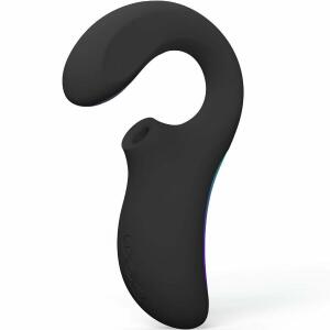 LELO - ENIGMA DOUBLE SONIC VIBRATOR POINT G BLACK
