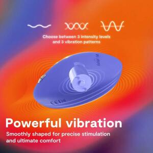 WE-VIBE - TEMP HEATING AND COOLING VIBRATOR LAVENDER BLUE