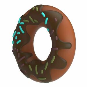 PRETTY LOVE - SUPER DONUT PENIS RING BROWN