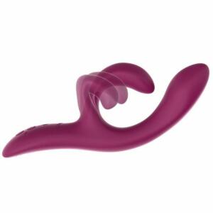 WE-VIBE - NOVA 2 FLEXIBLE RABBIT VIBRATOR WITH 10 VIBRATION MODES AND APP CONTROL PURPLE