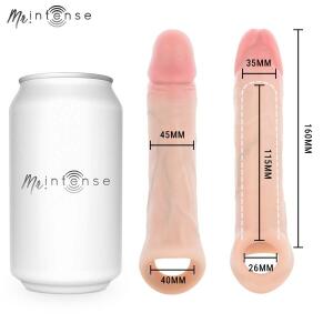MR INTENSE - SIMON L SILICONE PENIS COVER 16 CM -Ø- 4.5 CM