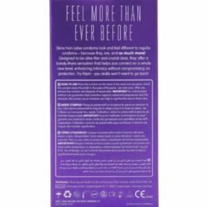 SKINS - LATEX-FREE CONDOMS XL PACK OF 4