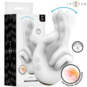 INTENSE - JIMMY HAND-SHAPED MULTIFUNCTION STIMULATOR WITH VIBRATION AND HEAT