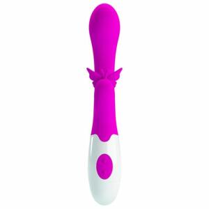 PRETTY LOVE - BUTTERFLY KISS 30 FUNCTION RABBIT VIBRATOR PURPLE
