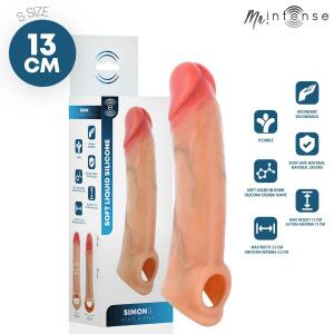 MR INTENSE - SIMON S SILICONE PENIS COVER 13 CM -Ø- 4 CM