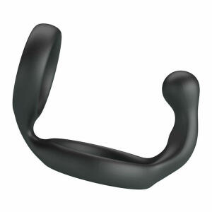 CRAZY BULL - FLORIAN DOUBLE COCK AND BALL RING BLACK