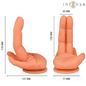 INTENSE - LEELA G-SPOT STIMULATOR FLEXIBLE HAND 12.6 CM