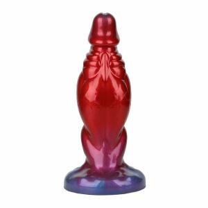 POWER MONSTERS - SHADOW BEHEMOTH BICOLOR INFLATABLE FANTASY SILICONE DILDO 22 CM Ø 5 CM