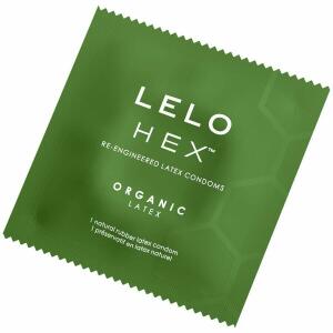 LELO - HEX ORGANIC CONDOM BOX 3 UNITS
