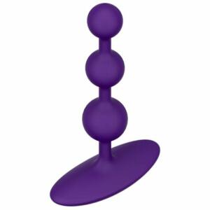 ROMP - AMP PURPLE FLEXIBLE SILICONE ANAL BEADS 12.5 CM PURPLE