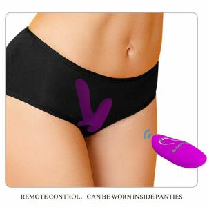 PRETTY LOVE - MASSAGER & VIBRATOR 12 VIBRATIONS REMOTE CONTROL PURPLE