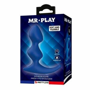 MR PLAY - ERGONOMIC BLUE ANAL PLUG