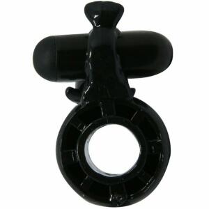 BAILE - SWEET RING RING WITH CLITORIS STIMULATOR DOLPHIN