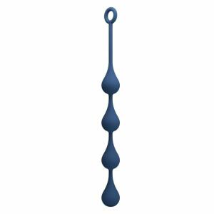 MR PLAY - BLUE SILICONE ANAL BEADS SIZE L 42.6 CM