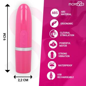 MORESSA - IVY VIBRATOR STIMULATOR TRAVEL PINK