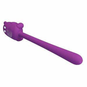 PRETTY LOVE - CUTE BEAR FLIRTING STICK RECHARGEABLE VIBRATOR