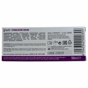 HOT - V-ACTIV STIMULATION CREAM FOR WOMEN 50 ML