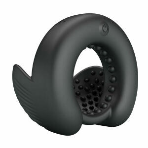 PRETTY LOVE - QUENTIN PENIS RING WITH TESTICULAR STIMULATOR