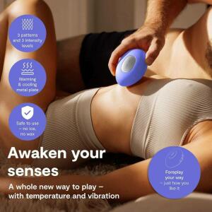 WE-VIBE - TEMP HEATING AND COOLING VIBRATOR LAVENDER BLUE