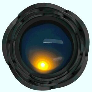 PRETTY LOVE - TARION ANAL PLUG WITH  LED LIGHT BLACK 12.5 CM