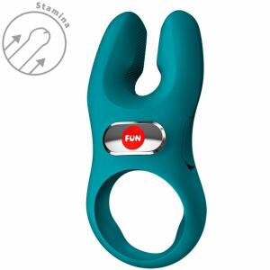 FUN FACTORY - NOS PRO VIBRATING COCK RING BOTTLE GREEN