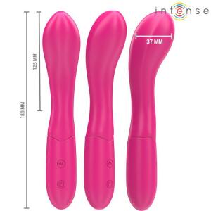 INTENSE - LISETTE VIBRATOR 19 CM FLEXIBLE 10 VIBRATIONS PINK