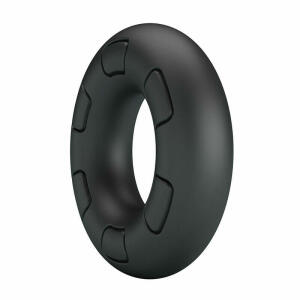 CRAZY BULL - BERTRAM SUPER SOFT SILICONE COCK RING BLACK