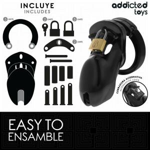 ADDICTED TOYS LOCKED - FORBIDDEN VAULT PENIS CAGE 10 CM