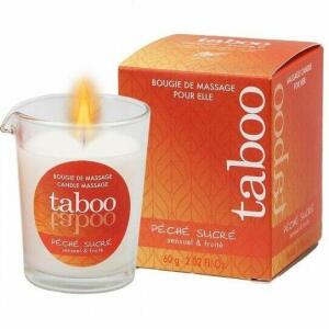RUF - TABOO MASSAGE CANDLE FOR HER PECHE SUCRE NECTARINE SCENT