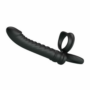 PRETTY LOVE - MERRITT ANAL VIBRATOR WITH RING AND VIBRATION BLACK