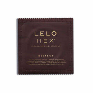 LELO - HEX CONDOMS RESPECT XL 3 PACK