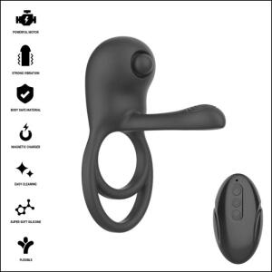 INTENSE - SPIKE REMOTE CONTROL VIBRATING PENIS RING