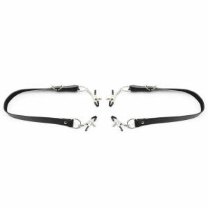 OHMAMA FETISH - CLITORIS CLAMPS WITH LEG STRAPS