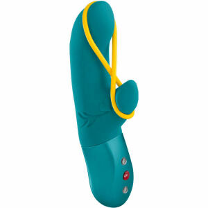 FUN FACTORY - AMORINO RABBIT VIBRATOR AQUAMARINE