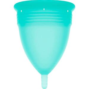 STERCUP - FDA SILICONE MENSTRUAL CUP AQUAMARINE - SIZE S
