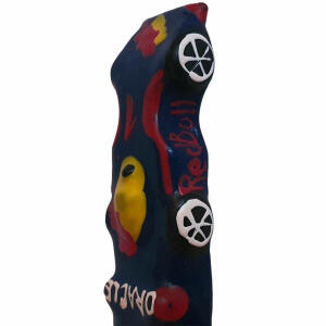 CONDOMERIE - HANDPAINTED NOVELTY CONDOMS F1 RED BULL XL