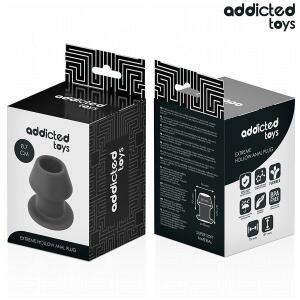 ADDICTED TOYS - EXTREME HOLLOW ANAL PLUG SILICONE SIZE M 8.7 CM